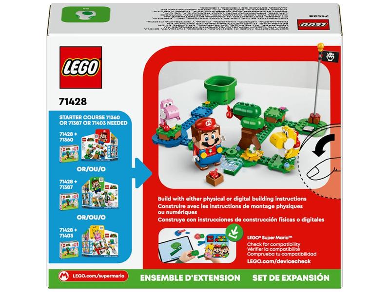 Lego Super Mario Floresta Com Células De Ovo De Yoshis 71428